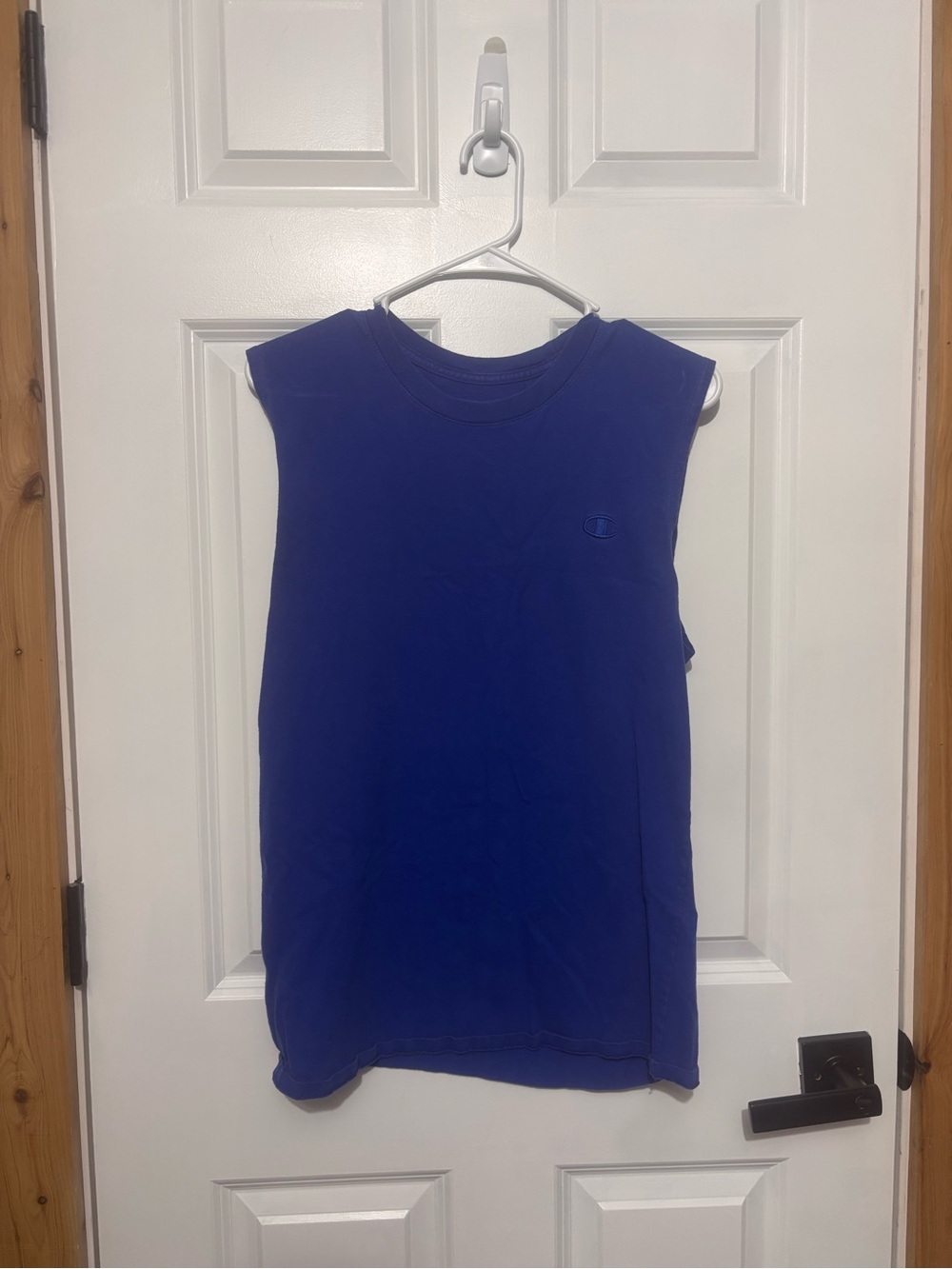 Champion Muscle Tee in Royal Blue